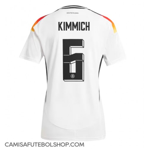 Camisa de time de futebol Alemanha Joshua Kimmich #6 Replicas 1º Equipamento Europeu 2024 Manga Curta